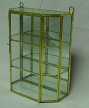 Petite Size Glass Curio Cabinet