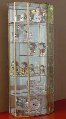 Tall Thin Curio cabinet